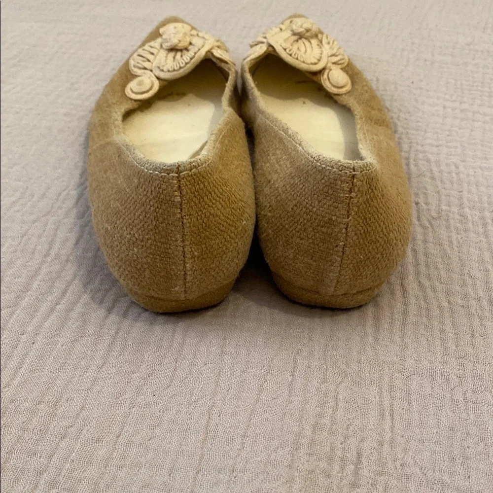 PRADA VINTAGE Elegant Tan Women's Shoes. Size 40 - Picture 3 of 7